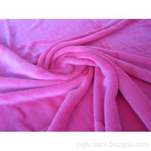 100% Polyester flannel Blanket/fabric solid